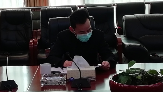 党委委员、纪委书记李雪山重申中办国办“两项法规”.jpg